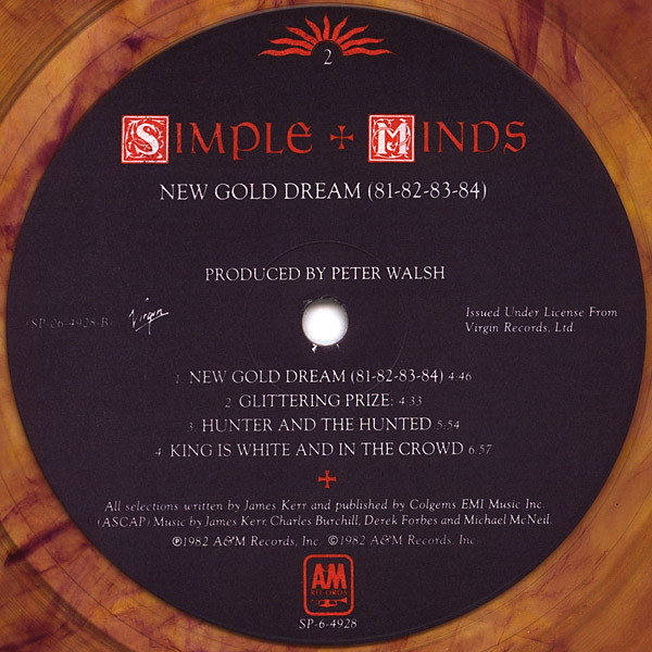 Simple Minds - New Gold Dream (81-82-83-84) | A&M Records (SP-6-4928) - 4 Simple Minds - New Gold Dream (81-82-83-84) | A&M Records (SP-6-4928) - 4