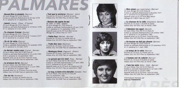 Chantal Pary - Les Grands Succès Volume 2 | Disques Mérite (22-2429) - 4 Chantal Pary - Les Grands Succès Volume 2 | Disques Mérite (22-2429) - 4
