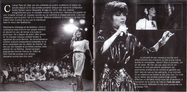 Chantal Pary - Les Grands Succès Volume 2 | Disques Mérite (22-2429) - 3 Chantal Pary - Les Grands Succès Volume 2 | Disques Mérite (22-2429) - 3