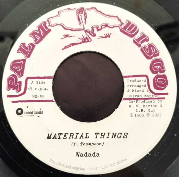 Wadada - Material Things | Palm Disco (none)