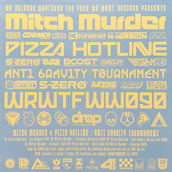 Mitch Murder X Pizza Hotline - Anti Gravity Tournament | We Release Whatever The Fuck We Want Records (WRWTFWW090) - 2 Mitch Murder X Pizza Hotline - Anti Gravity Tournament | We Release Whatever The Fuck We Want Records (WRWTFWW090) - 2