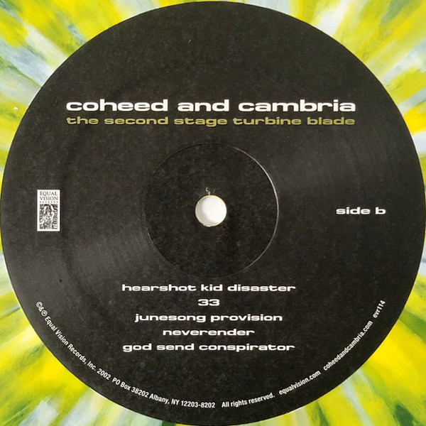 Coheed And Cambria - The Second Stage Turbine Blade | Equal Vision Records (EVR114) - 4 Coheed And Cambria - The Second Stage Turbine Blade | Equal Vision Records (EVR114) - 4