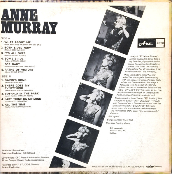 Anne Murray - What About Me | Arc Records (AS-782) - 2 Anne Murray - What About Me | Arc Records (AS-782) - 2