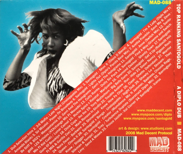 Santogold - Top Ranking - A Diplo Dub | Mad Decent (MAD-088) - 2 Santogold - Top Ranking - A Diplo Dub | Mad Decent (MAD-088) - 2