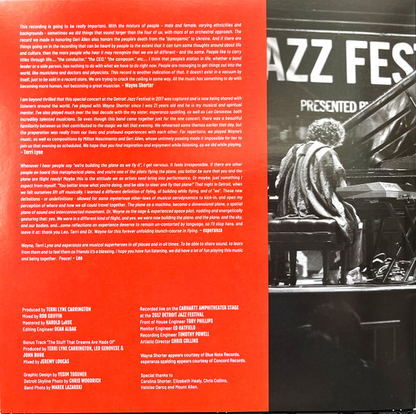 Wayne Shorter , Terri Lyne Carrington , Leo Genovese , Esperanza Spalding - Live At The Detroit Jazz Festival | Candid (CLP30301) - 2 Wayne Shorter , Terri Lyne Carrington , Leo Genovese , Esperanza Spalding - Live At The Detroit Jazz Festival | Candid (CLP30301) - 2