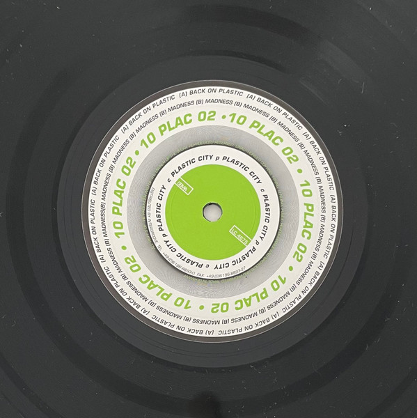 AWeX - Back On Plastic | Plastic City (10 PLAC 02) - 2