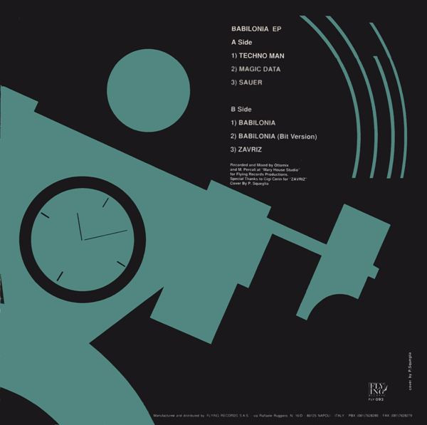 Moka DJ - Babilonia EP | Flying Records (FLY 093)