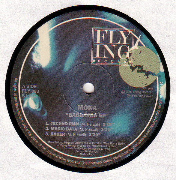 Moka DJ - Babilonia EP | Flying Records (FLY 093) - 2