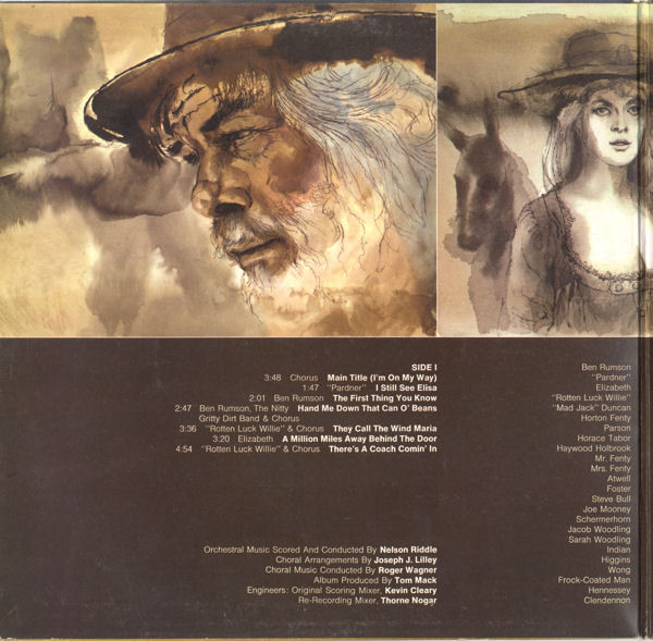 Various - Paint Your Wagon (Music From The Soundtrack) | Paramount Records (SPFL 257) - 2 Various - Paint Your Wagon (Music From The Soundtrack) | Paramount Records (SPFL 257) - 2