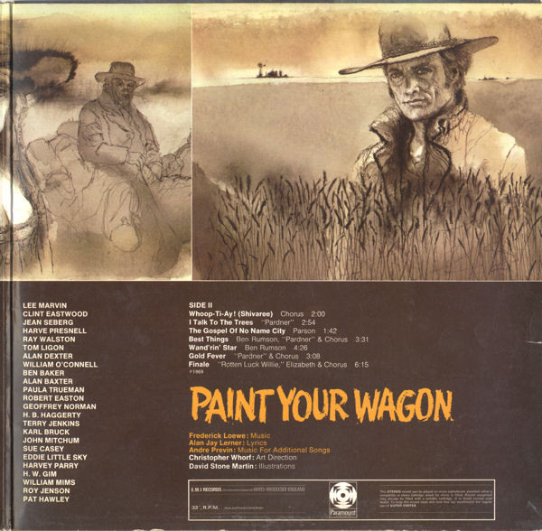 Various - Paint Your Wagon (Music From The Soundtrack) | Paramount Records (SPFL 257) - 3 Various - Paint Your Wagon (Music From The Soundtrack) | Paramount Records (SPFL 257) - 3