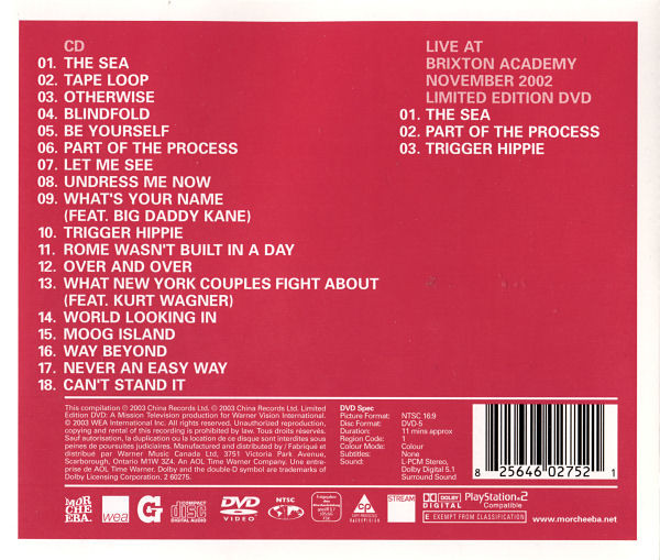 Morcheeba - Parts Of The Process | WEA (2 60275) - 3