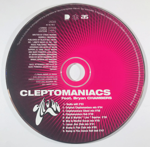 Cleptomaniacs Featuring Bryan Chambers - All I Do | Absolute Sound (AS 192 799-2) - 3 Cleptomaniacs Featuring Bryan Chambers - All I Do | Absolute Sound (AS 192 799-2) - 3