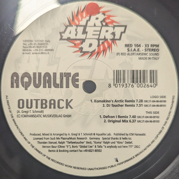 Aqualite - Outback | Red Alert (RED 104) - 4