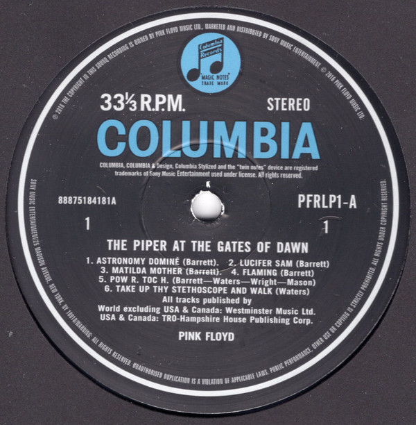 Pink Floyd - The Piper At The Gates Of Dawn | Pink Floyd Records (PFRLP1) - 3 Pink Floyd - The Piper At The Gates Of Dawn | Pink Floyd Records (PFRLP1) - 3