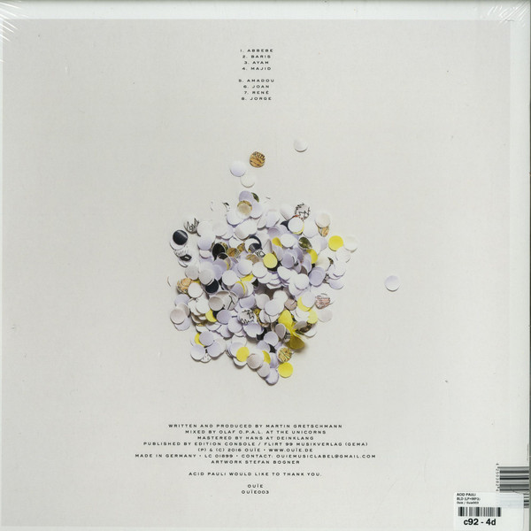 Acid Pauli - BLD | Ouïe (OUÏE003) - 2 Acid Pauli - BLD | Ouïe (OUÏE003) - 2