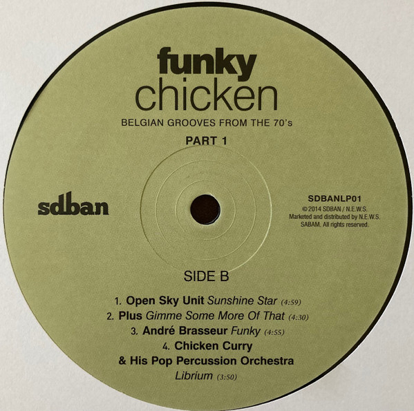 Various - Funky Chicken: Belgian Grooves From The 70's - Part 1 | Sdban (SDBANLP01) - 4