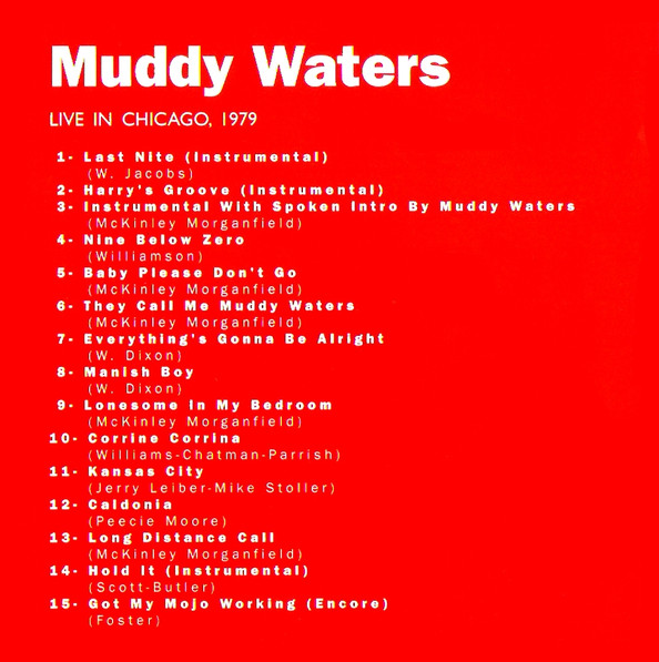 Muddy Waters - Live In Chicago, 1979 | Altaya (B.P. 004) - 3 Muddy Waters - Live In Chicago, 1979 | Altaya (B.P. 004) - 3