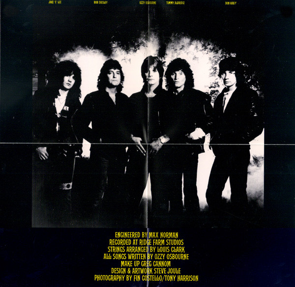 Ozzy Osbourne - Bark At The Moon [CD] | CBS (ZK 38987) - 4