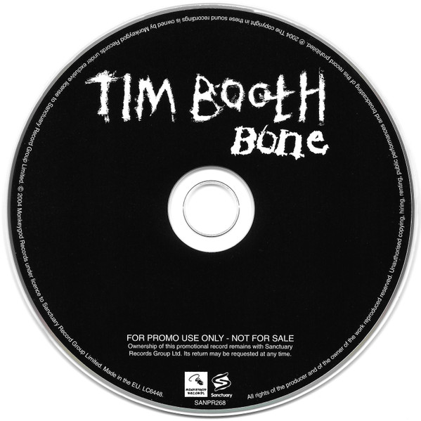 Tim Booth - Bone | Sanctuary (SANPR268) - 3