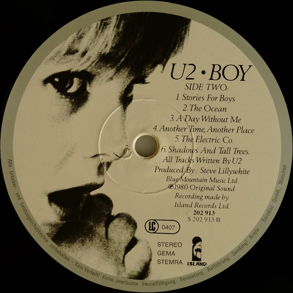 U2 - Boy | Island Records (202.913) - 4 U2 - Boy | Island Records (202.913) - 4