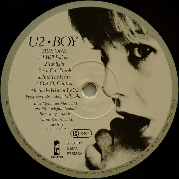 U2 - Boy | Island Records (202.913) - 3 U2 - Boy | Island Records (202.913) - 3