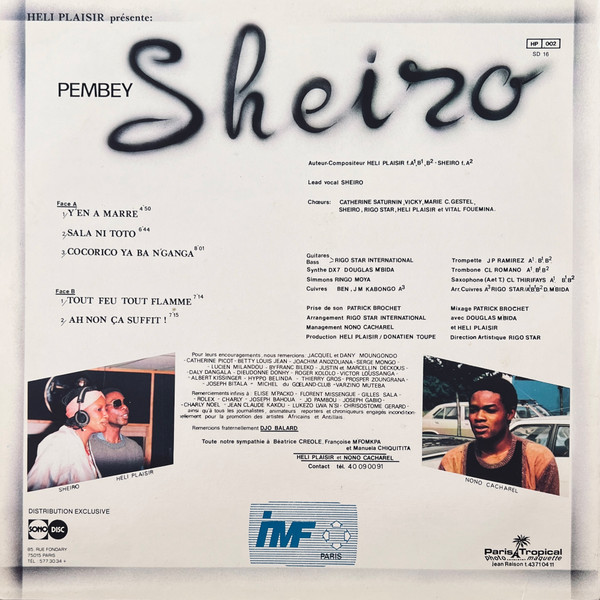 Pembey Sheiro - Musique Reprends Moi | Heli Plaisir (HP 002) - 2 Pembey Sheiro - Musique Reprends Moi | Heli Plaisir (HP 002) - 2