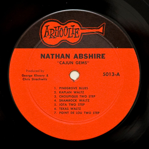Various - Nathan Abshire And Other Cajun Gems | Arhoolie Records (5013) - 3 Various - Nathan Abshire And Other Cajun Gems | Arhoolie Records (5013) - 3