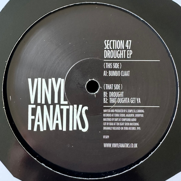 Section 47 - Drought EP | Vinyl Fanatiks (VFS079) - main