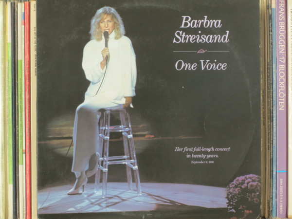 Barbra Streisand - One Voice | Columbia (COC 40788) - main Barbra Streisand - One Voice | Columbia (COC 40788) - main