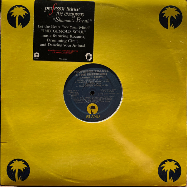 Professor Trance & The Energisers - Shaman's Breath | Island Records (PR12 6915-1) - 4 Professor Trance & The Energisers - Shaman's Breath | Island Records (PR12 6915-1) - 4