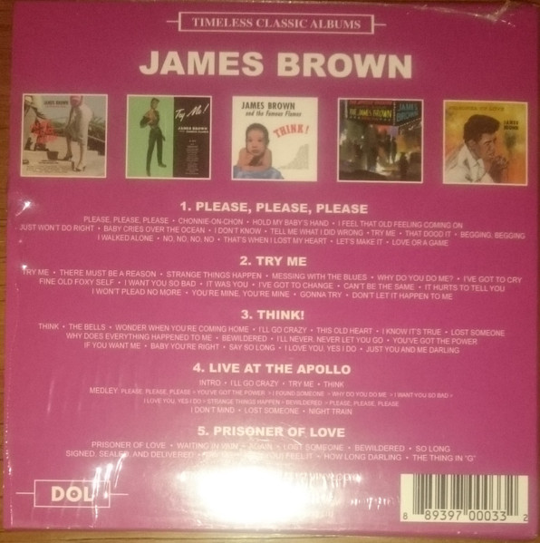 James Brown & The Famous Flames , James Brown - Timeless Classic Albums | DOL (DOLCD0195) - 2
