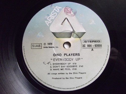 Ohio Players - Everybody Up | Arista (3C 064 - 62656) - 2