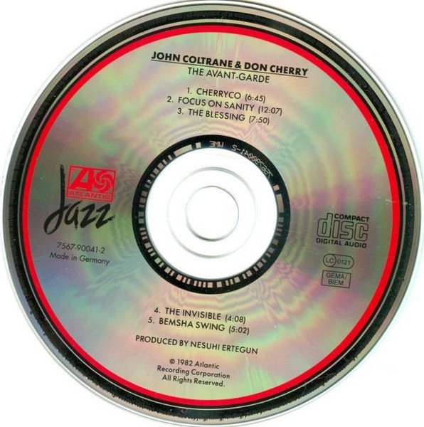 John Coltrane & Don Cherry - The Avant Garde | Atlantic Jazz (7567-90041-2) - 3 John Coltrane & Don Cherry - The Avant Garde | Atlantic Jazz (7567-90041-2) - 3