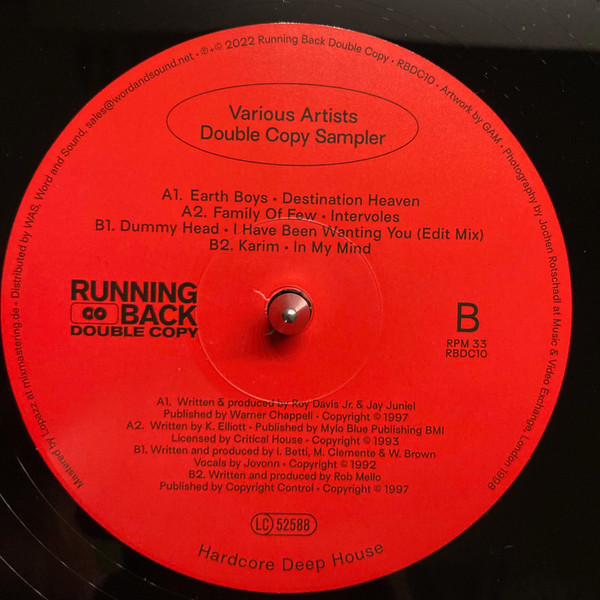 Various - Double Copy Sampler | Running Back Double Copy (RBDC10) - 4