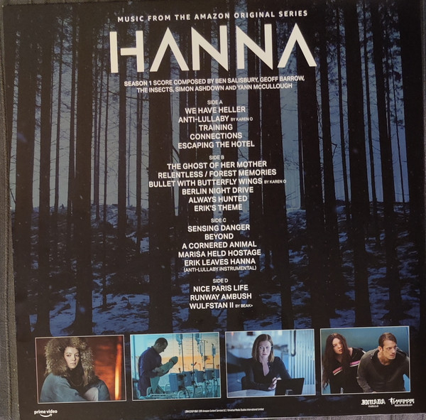Ben Salisbury , Geoff Barrow , The Insects , Simon Ashdown And Yann McCullough - Hanna: Season 1 (Music From The Amazon Original Series) | Invada (LSINV221LP) - 3