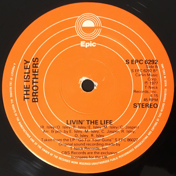 The Isley Brothers - Take Me To The Next Phase Parts l & ll | Epic (EPC 6292) - 3