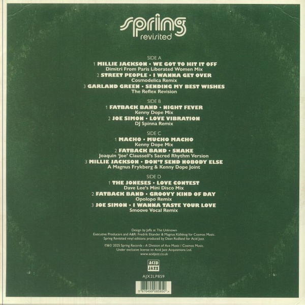 Various - Spring Revisited | Acid Jazz (AJX2LP859) - 2 Various - Spring Revisited | Acid Jazz (AJX2LP859) - 2