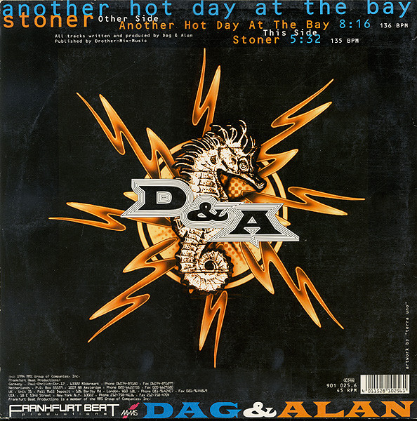 DJ Dag & Alan Aronoss - Another Hot Day At The Bay / Stoner | Frankfurt Beat Productions (901 025.6) - 2 DJ Dag & Alan Aronoss - Another Hot Day At The Bay / Stoner | Frankfurt Beat Productions (901 025.6) - 2