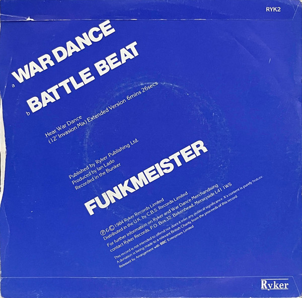 Funkmeister - War Dance | Ryker (RYK2) - 2