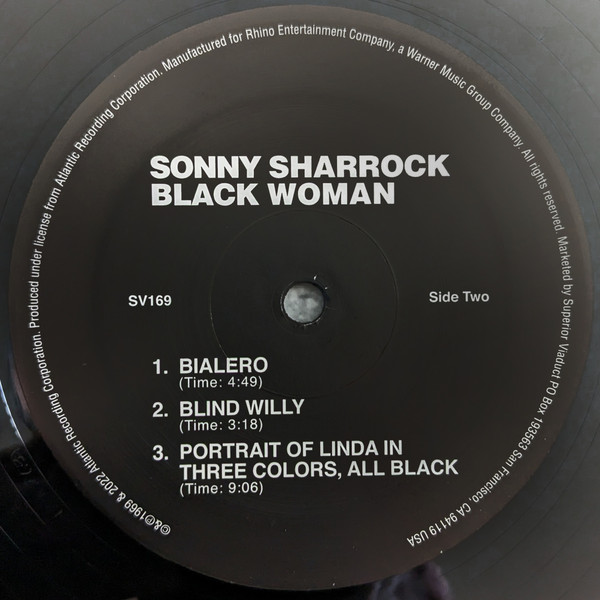 Sonny Sharrock - Black Woman | Superior Viaduct (SV169) - 4