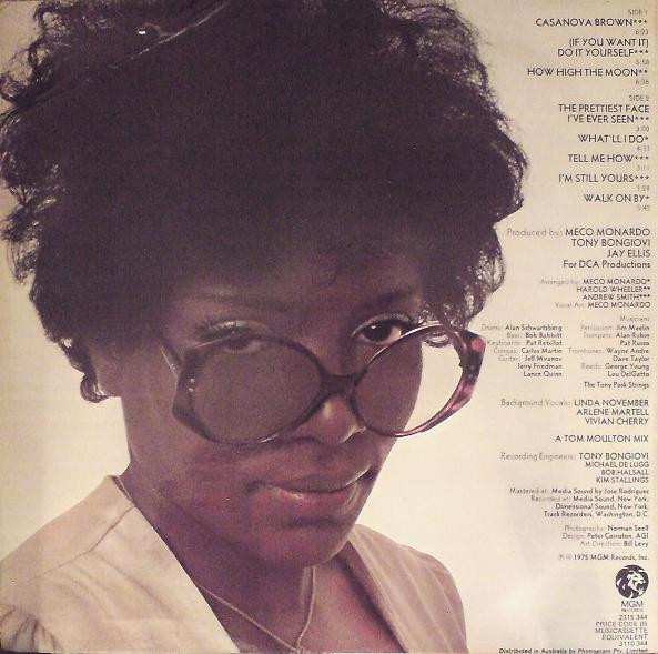 Gloria Gaynor - Experience Gloria Gaynor | MGM Records (2315 344) - 2