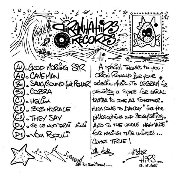 Noiro - Caveman LP | Piranha Hips (PH001) - main
