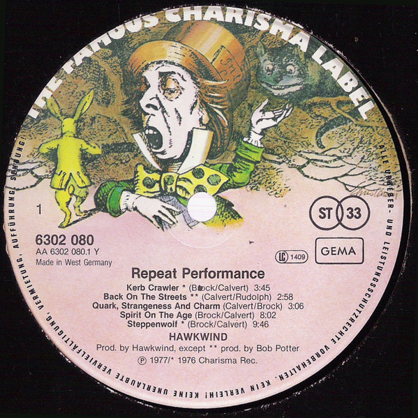 Hawkwind - Repeat Performance | Charisma (6302 080) - 3