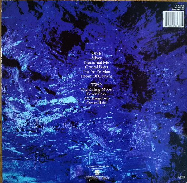 Echo & The Bunnymen - Ocean Rain | WEA Records (240388-1) - 2 Echo & The Bunnymen - Ocean Rain | WEA Records (240388-1) - 2