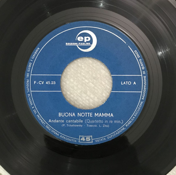 Unknown Artist - Buona Notte Mamma | Edizioni Paoline (F-CV 45.23) - 3