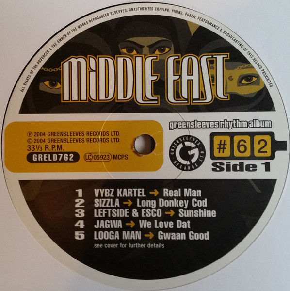 Various - Middle East | Greensleeves Records (GRELD762) - 3 Various - Middle East | Greensleeves Records (GRELD762) - 3