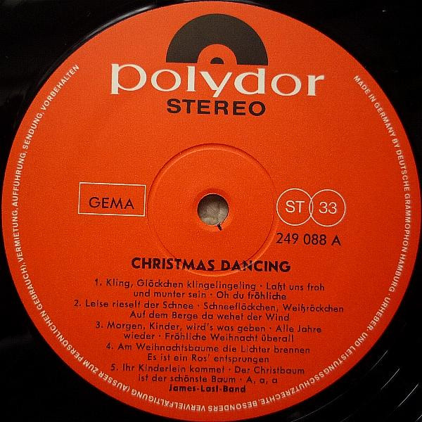 James Last - Christmas Dancing | Polydor (249 088) - 3