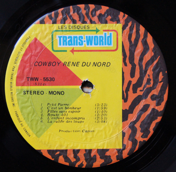 René Blanchet - Cowboy René Du Nord | Trans-World (TWW 5530) - 3 René Blanchet - Cowboy René Du Nord | Trans-World (TWW 5530) - 3