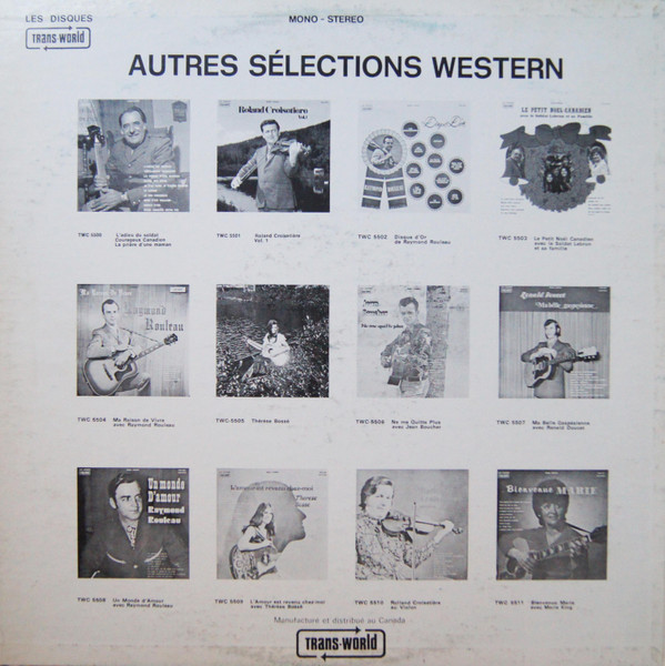 René Blanchet - Cowboy René Du Nord | Trans-World (TWW 5530) - 2 René Blanchet - Cowboy René Du Nord | Trans-World (TWW 5530) - 2