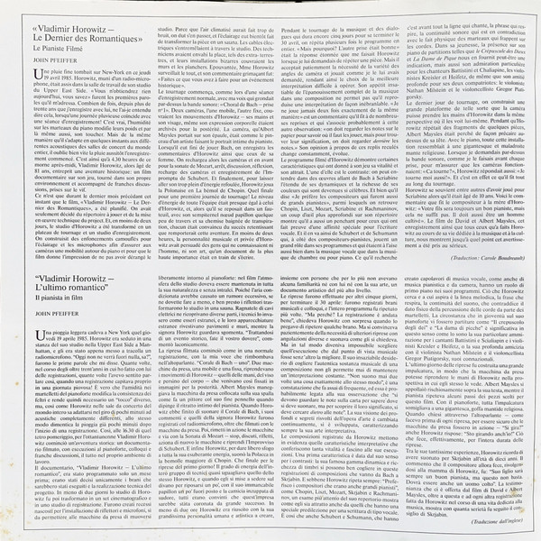 Vladimir Horowitz - Bach/Busoni · Chopin · Liszt · Moszkowski · Mozart · Rachmaninov · Schubert · Schumann · Scriabin | Deutsche Grammophon (419 045-1) - 4 Vladimir Horowitz - Bach/Busoni · Chopin · Liszt · Moszkowski · Mozart · Rachmaninov · Schubert · Schumann · Scriabin | Deutsche Grammophon (419 045-1) - 4
